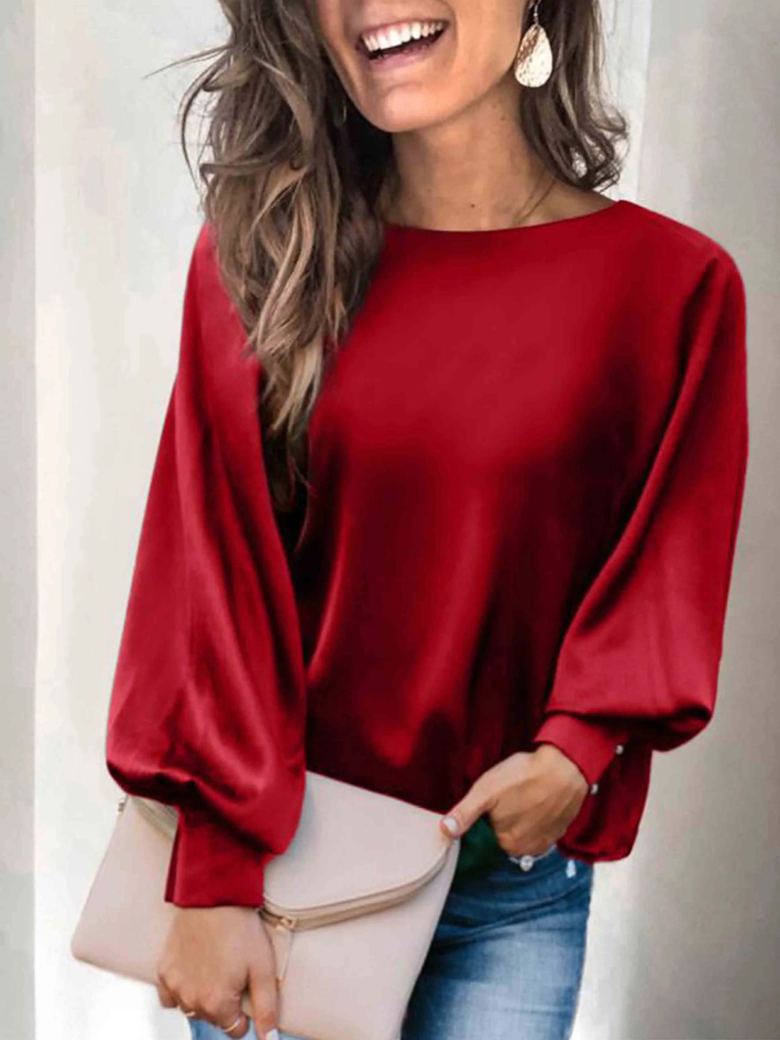 Stunncal Basic Casual Blouse