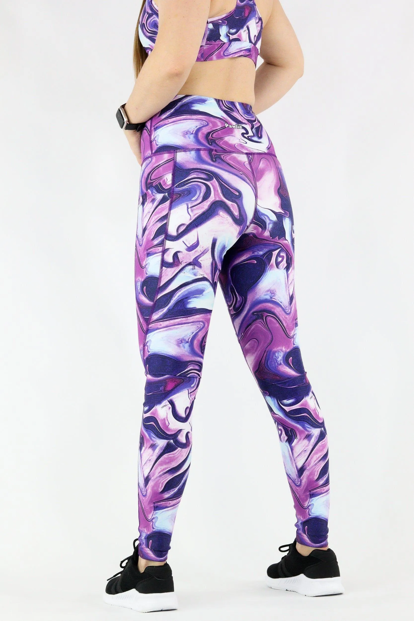 Sweet Marble - Dynamic Active Pocket Full Leggings - Discontinued