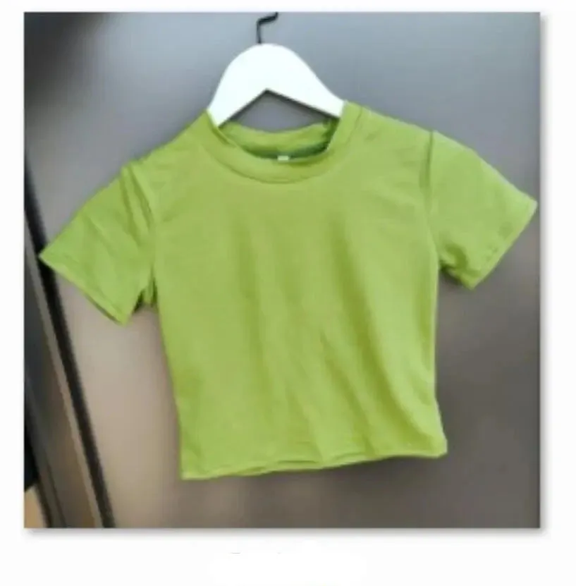 Sweet Purple Short Sleeve Casual Crop Top