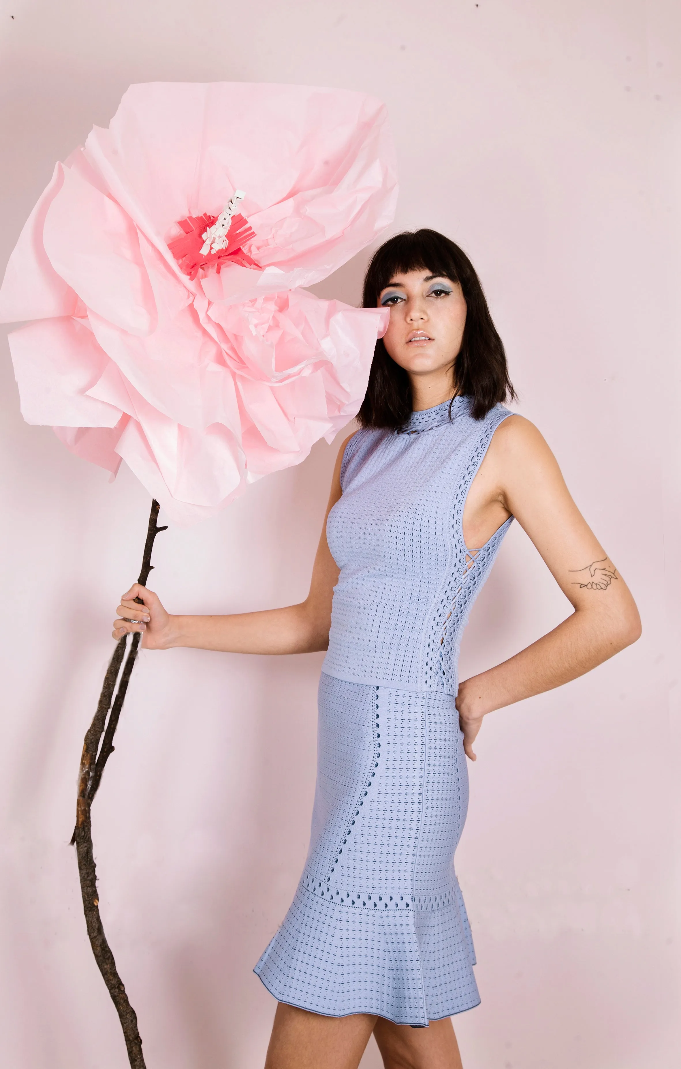 Taylor Top In Serenity Blue