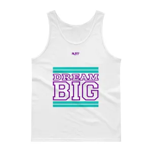 Teal and Purple Dream Big Tank tops