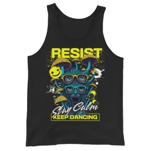 Techno Tank Top | Stay Calm & Keep Dancing