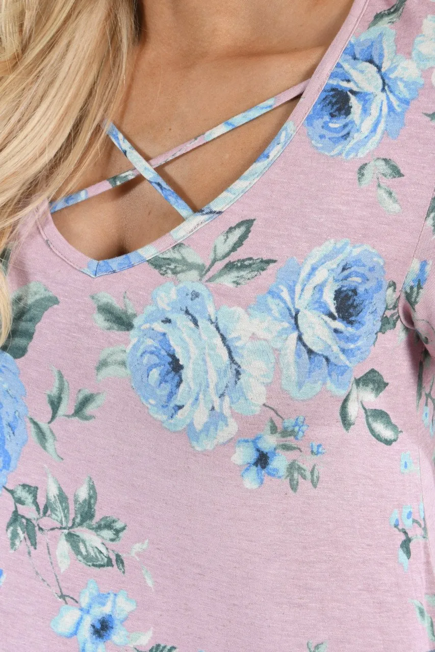 Tender Heart Floral Top