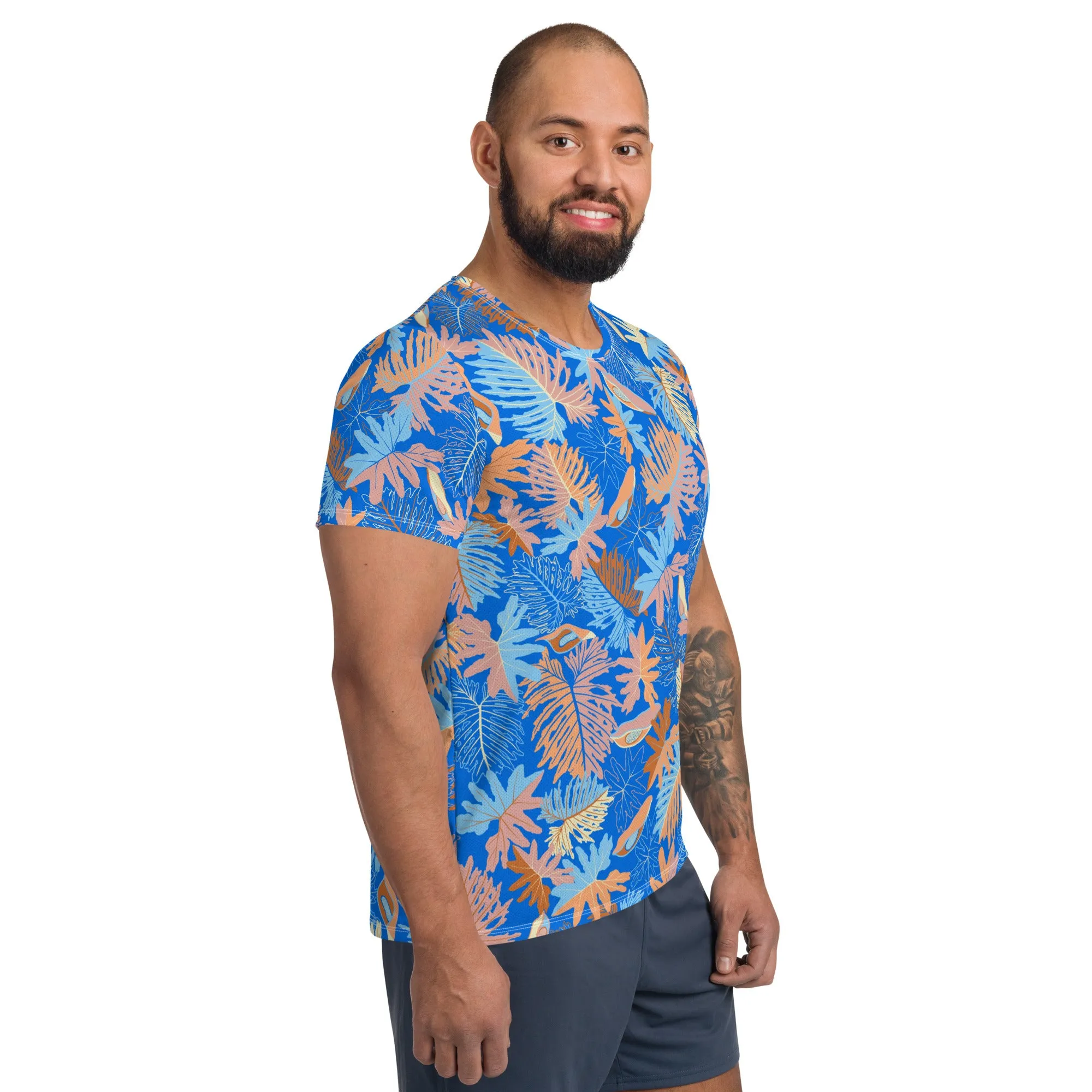 Thaumatophyllum bipinnatifidum – Men’s Athletic T-Shirt