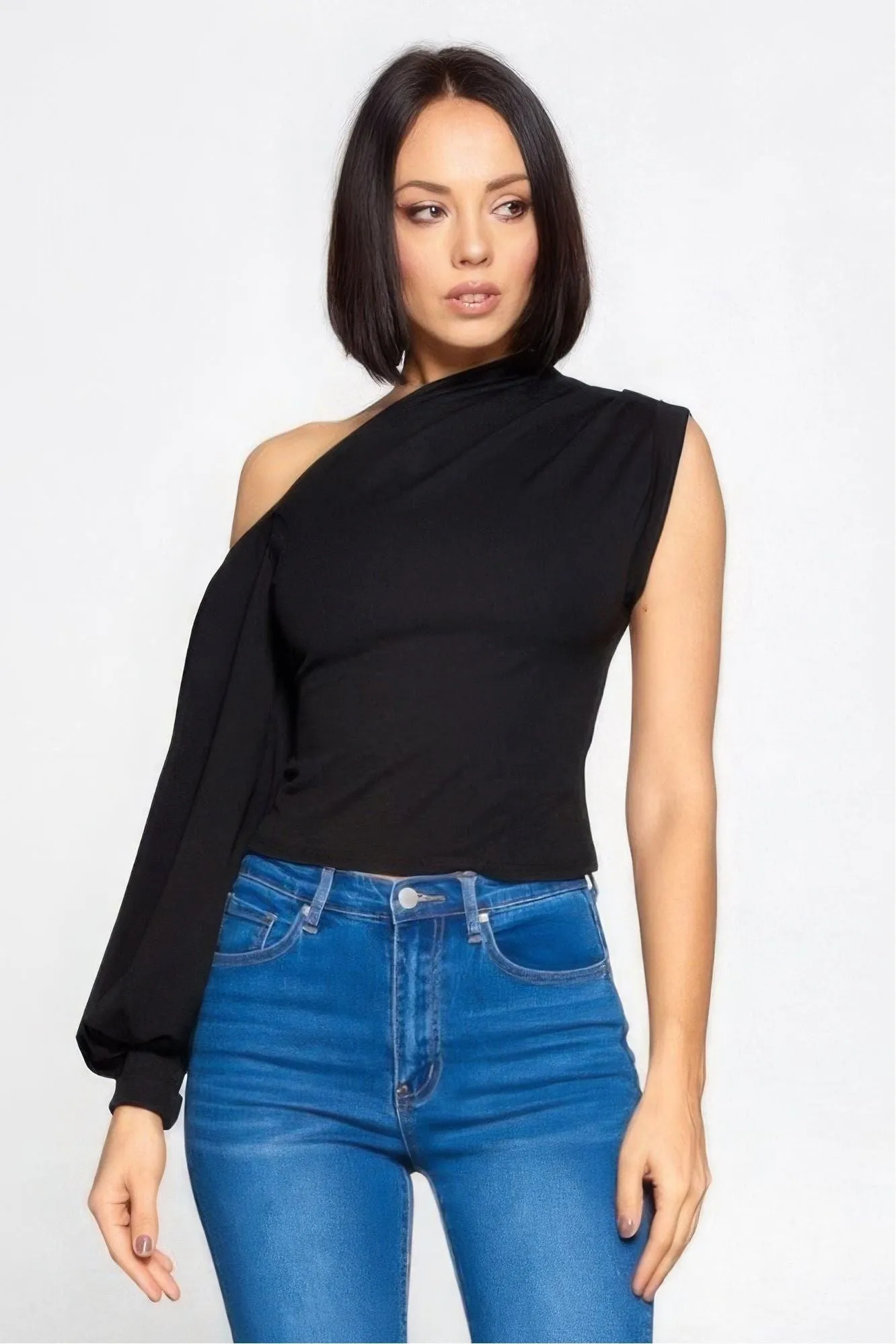 The Classic One-Shoulder Top