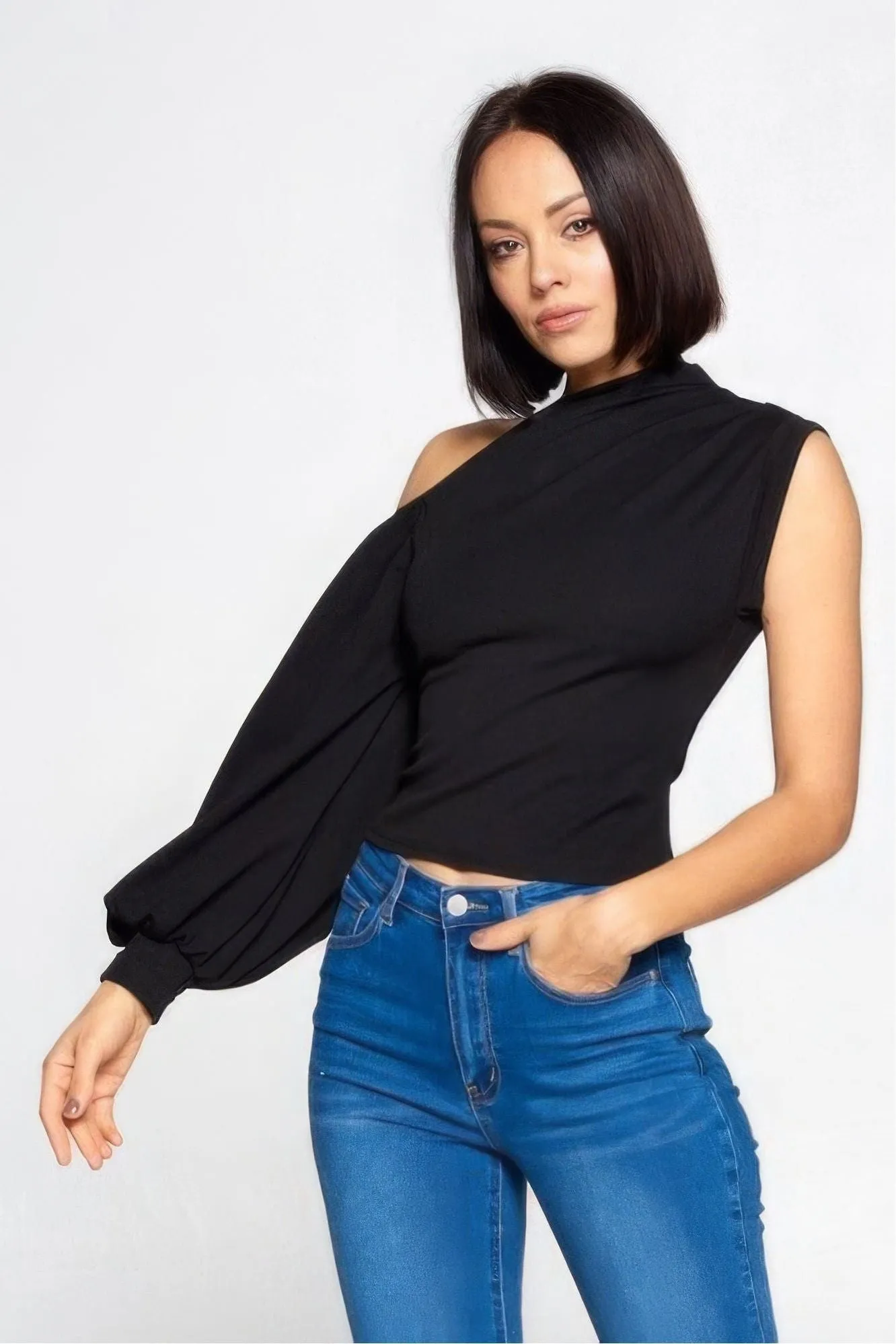 The Classic One-Shoulder Top
