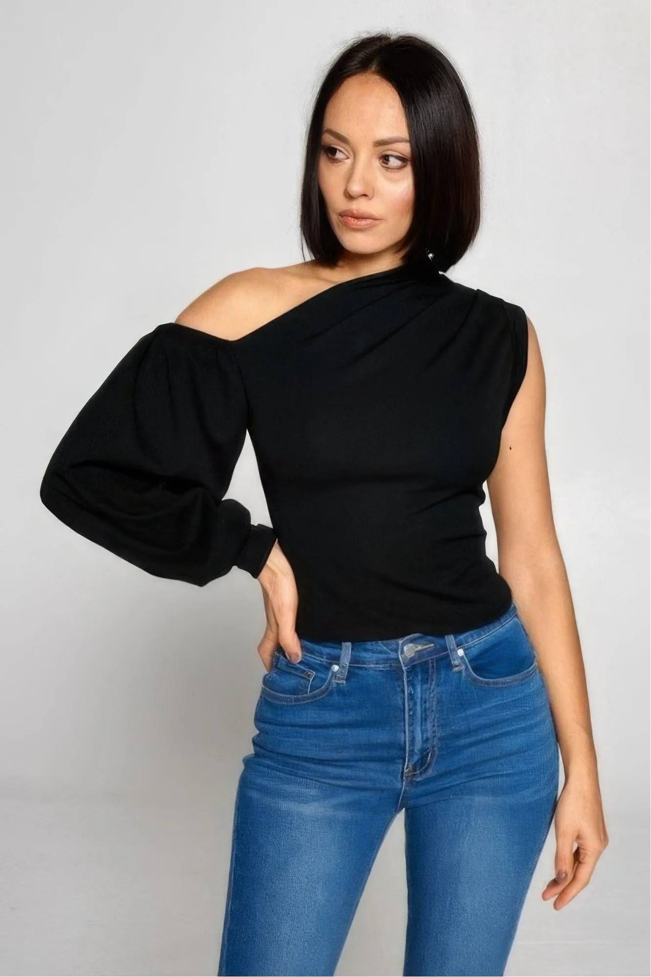 The Classic One-Shoulder Top
