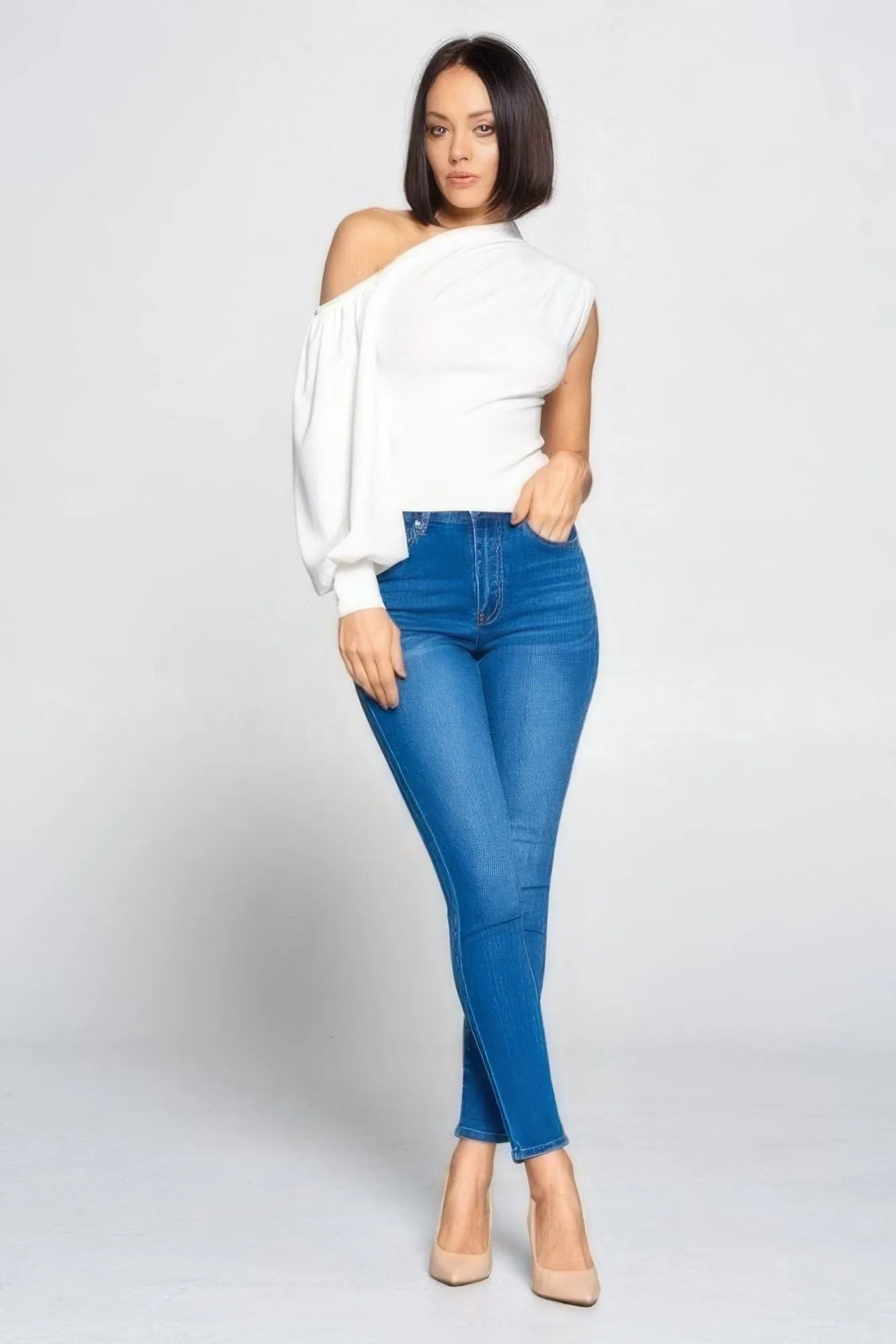 The Classic One-Shoulder Top