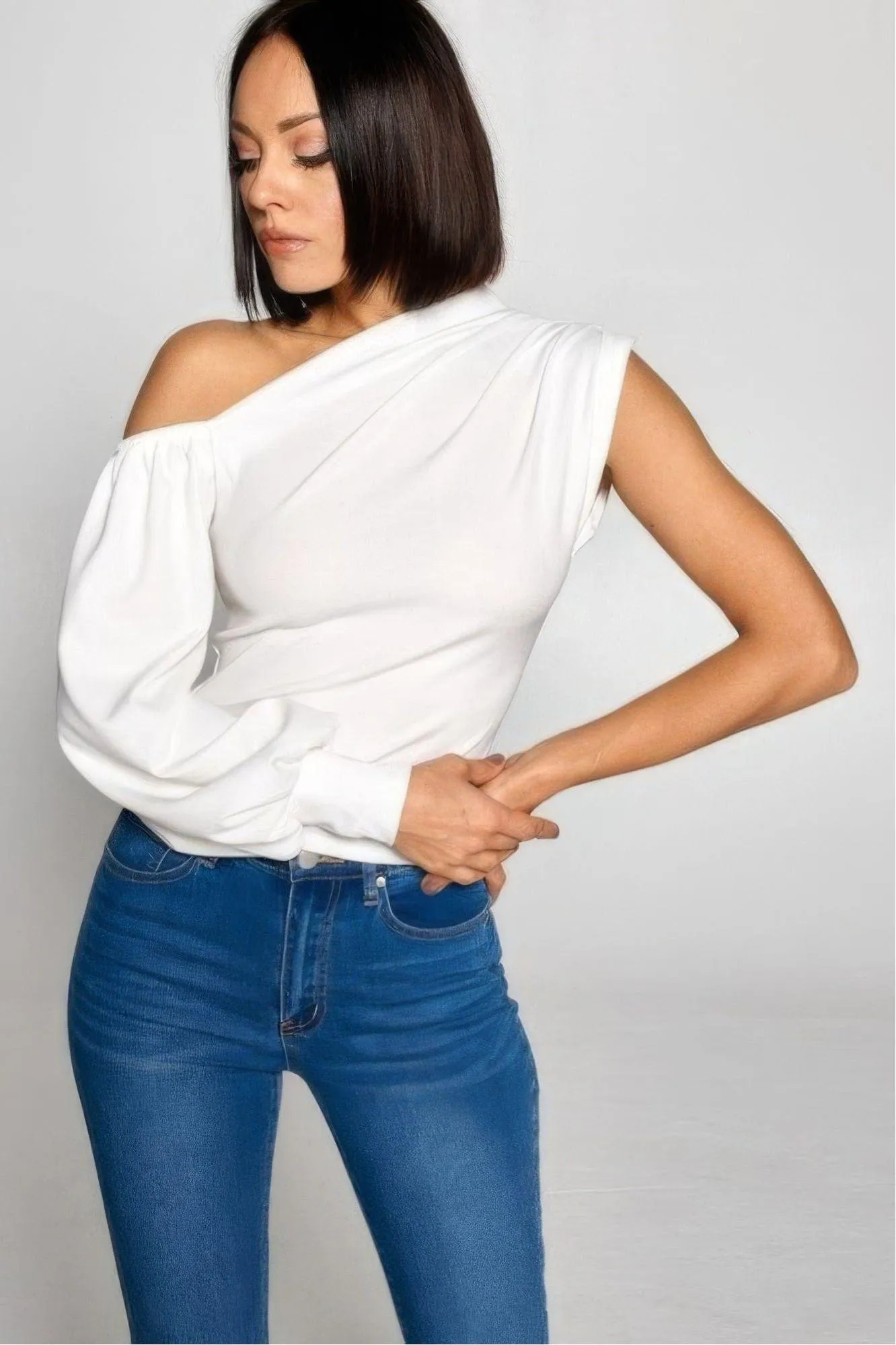 The Classic One-Shoulder Top