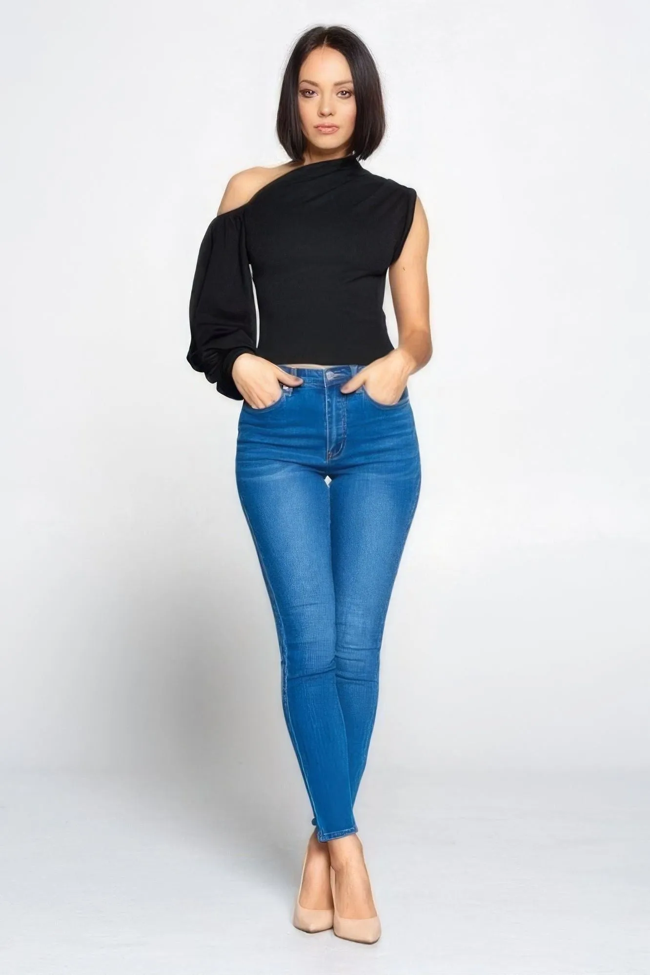 The Classic One-Shoulder Top