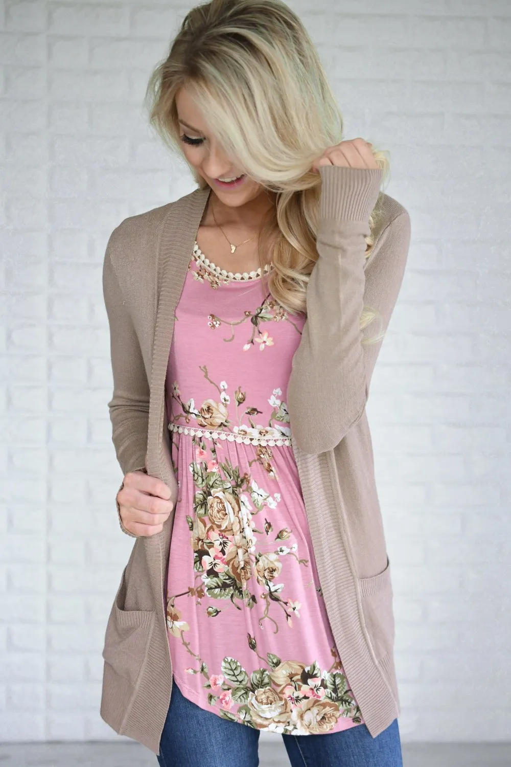 The Fundamental Cardigan ~ Taupe