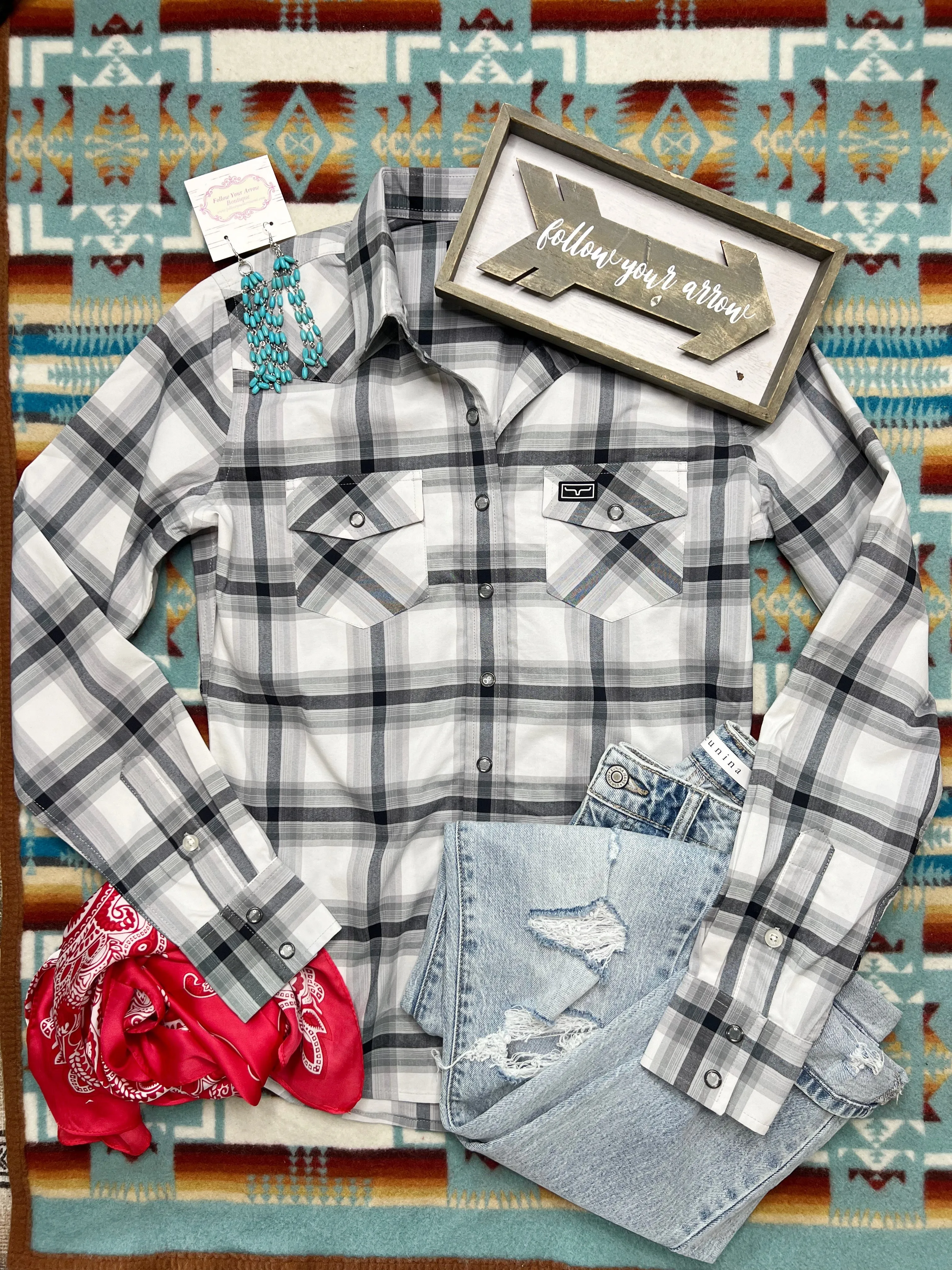 The Kimes Plaid Button Up