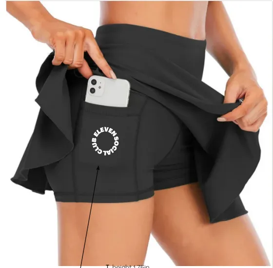The Light Blue Bella High-Waisted Performance Skirt
