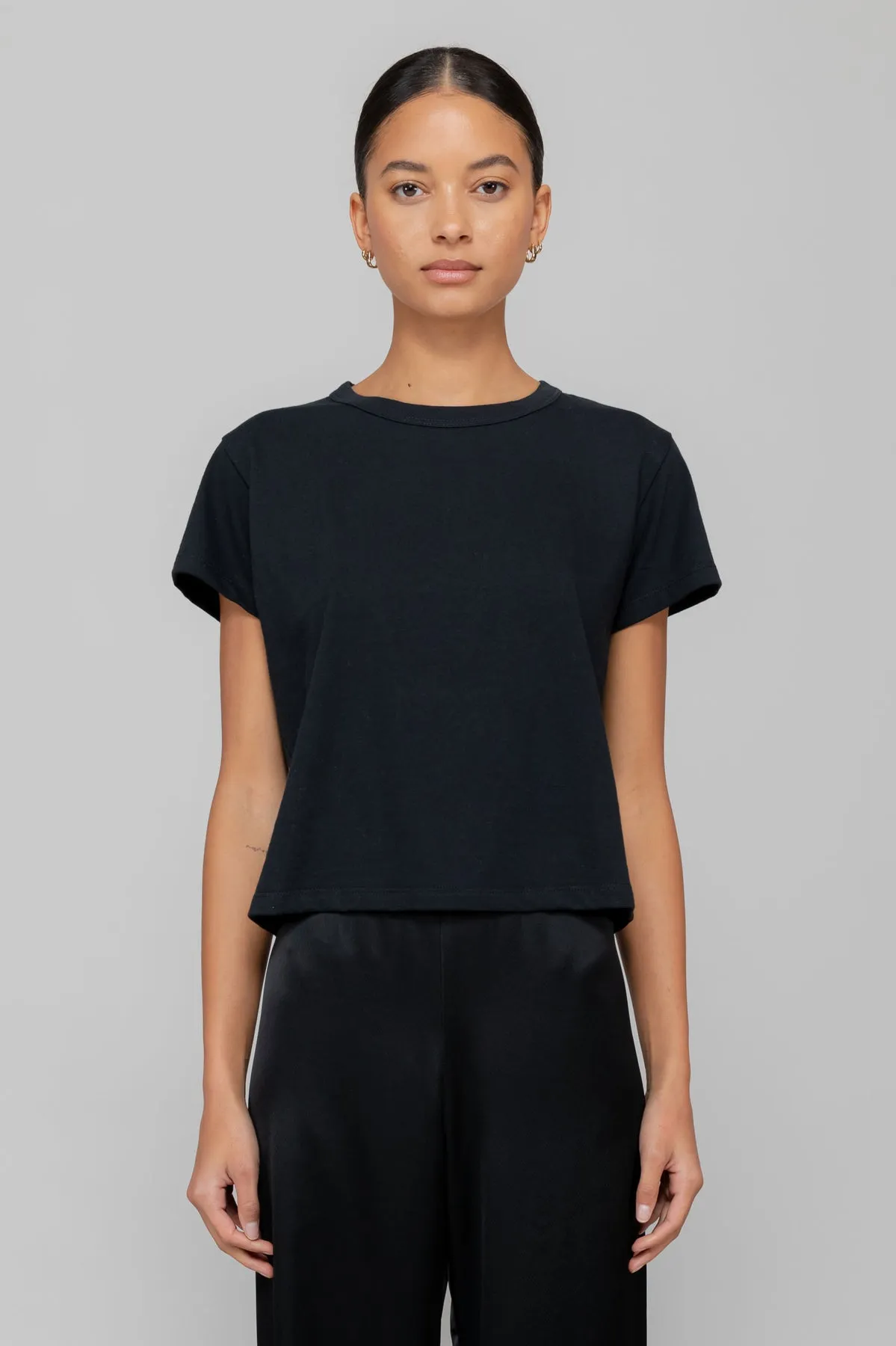 The Margo Tee in Black