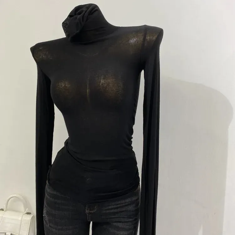 Thin Soft  Long Sleeve T-shirt