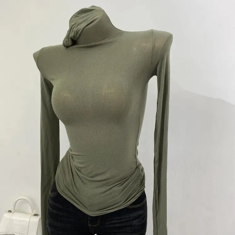 Thin Soft  Long Sleeve T-shirt