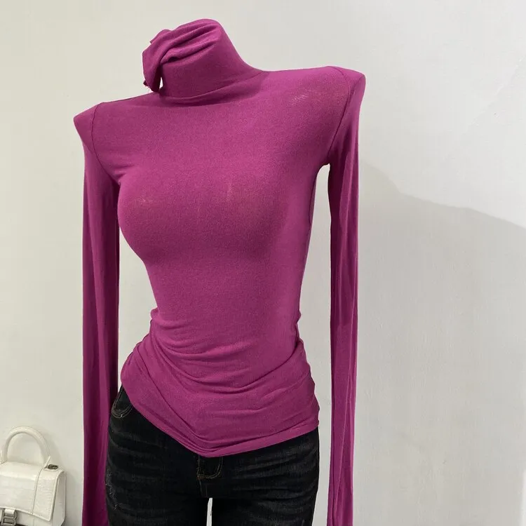 Thin Soft  Long Sleeve T-shirt