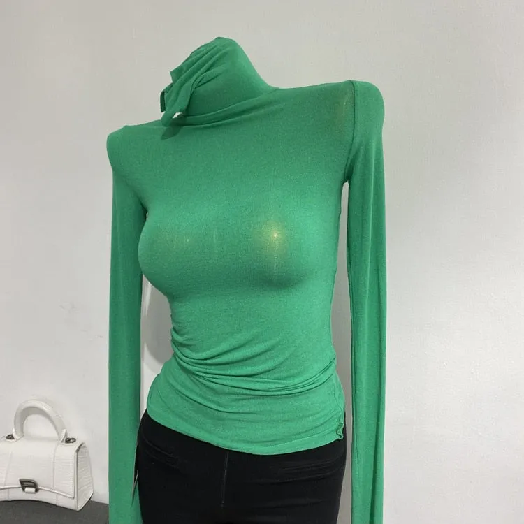Thin Soft  Long Sleeve T-shirt