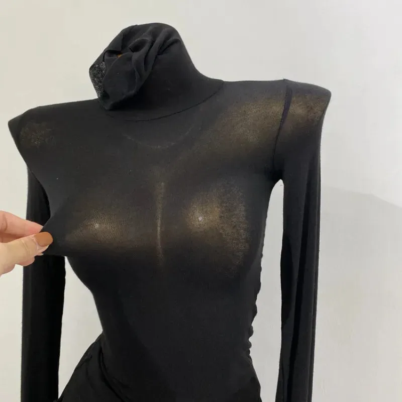 Thin Soft  Long Sleeve T-shirt