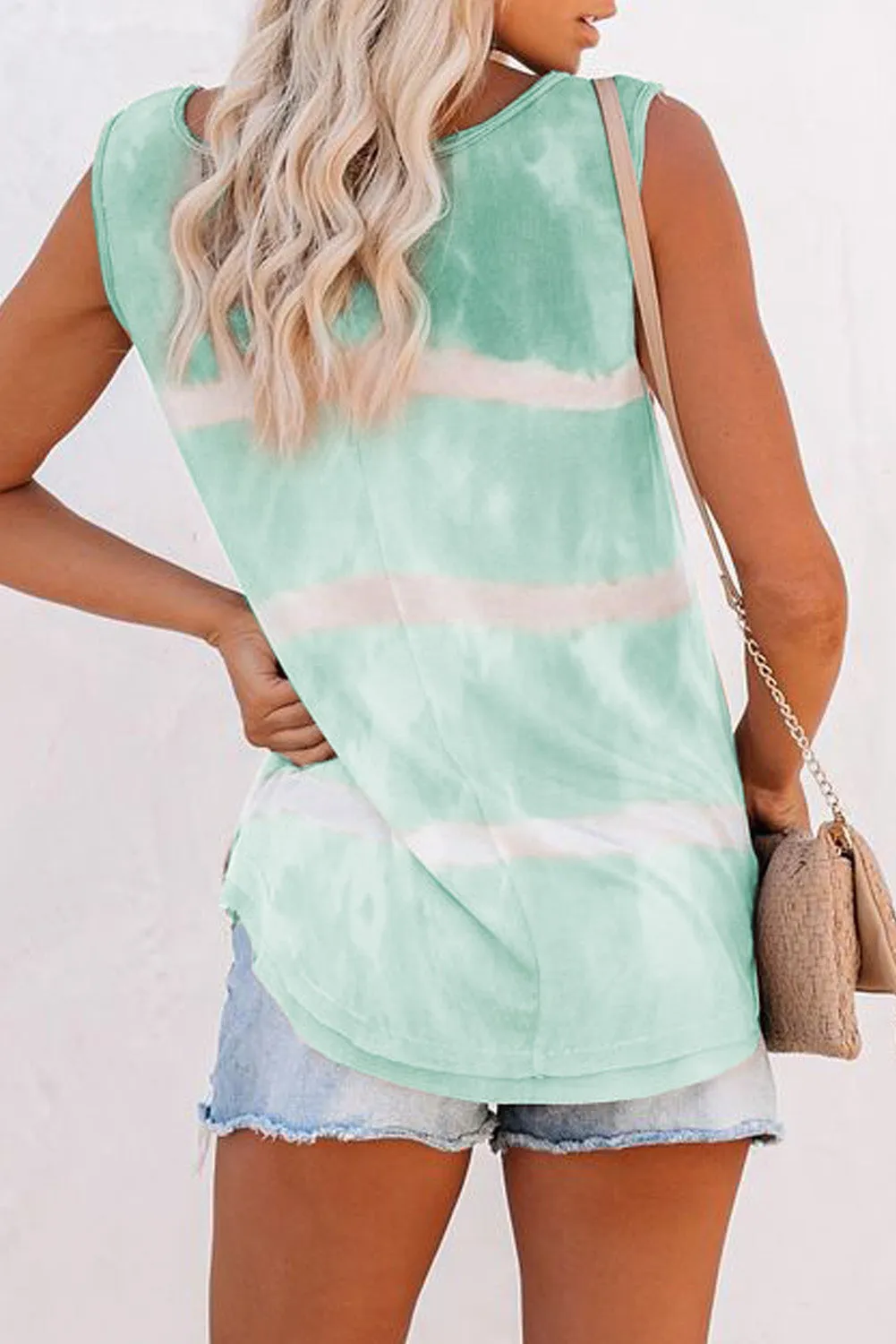 Tie-dye Print Tank Top