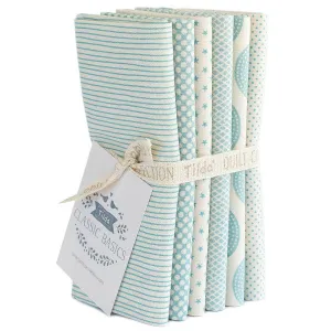 Tilda Classic Basics - Fat Quarter Pack - Blue (6)