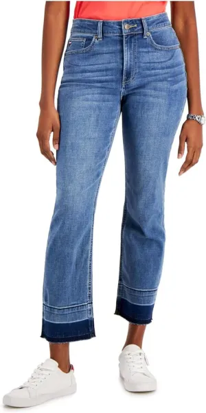 Tommy Hilfiger Womens Denim High-Waist Ankle Jeans J2AK6554