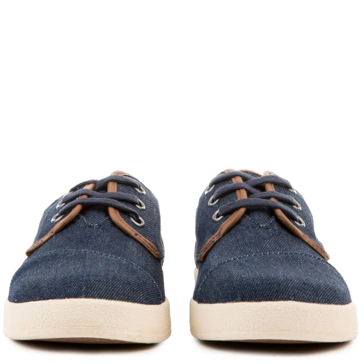 Toms Kids: Paseo Blue Denim Sneakers