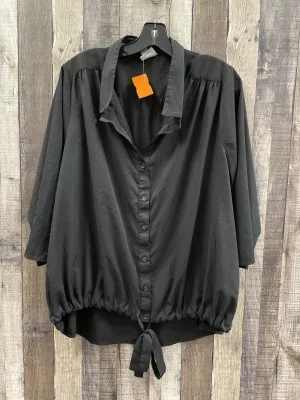 Top 3/4 Sleeve Basic By Worthington  Size: 1x