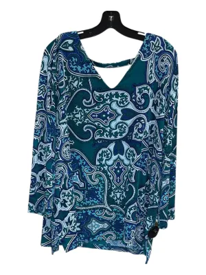 Top 3/4 Sleeve By Chicos  Size: 1x