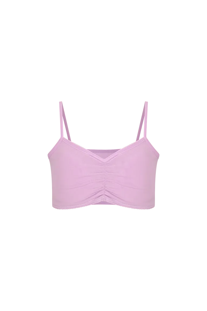 Top acostumbrador de algodón peinado premium Diane kids (AB04D2)