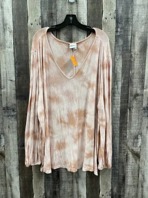 Top Long Sleeve By Ava & Viv  Size: 3x