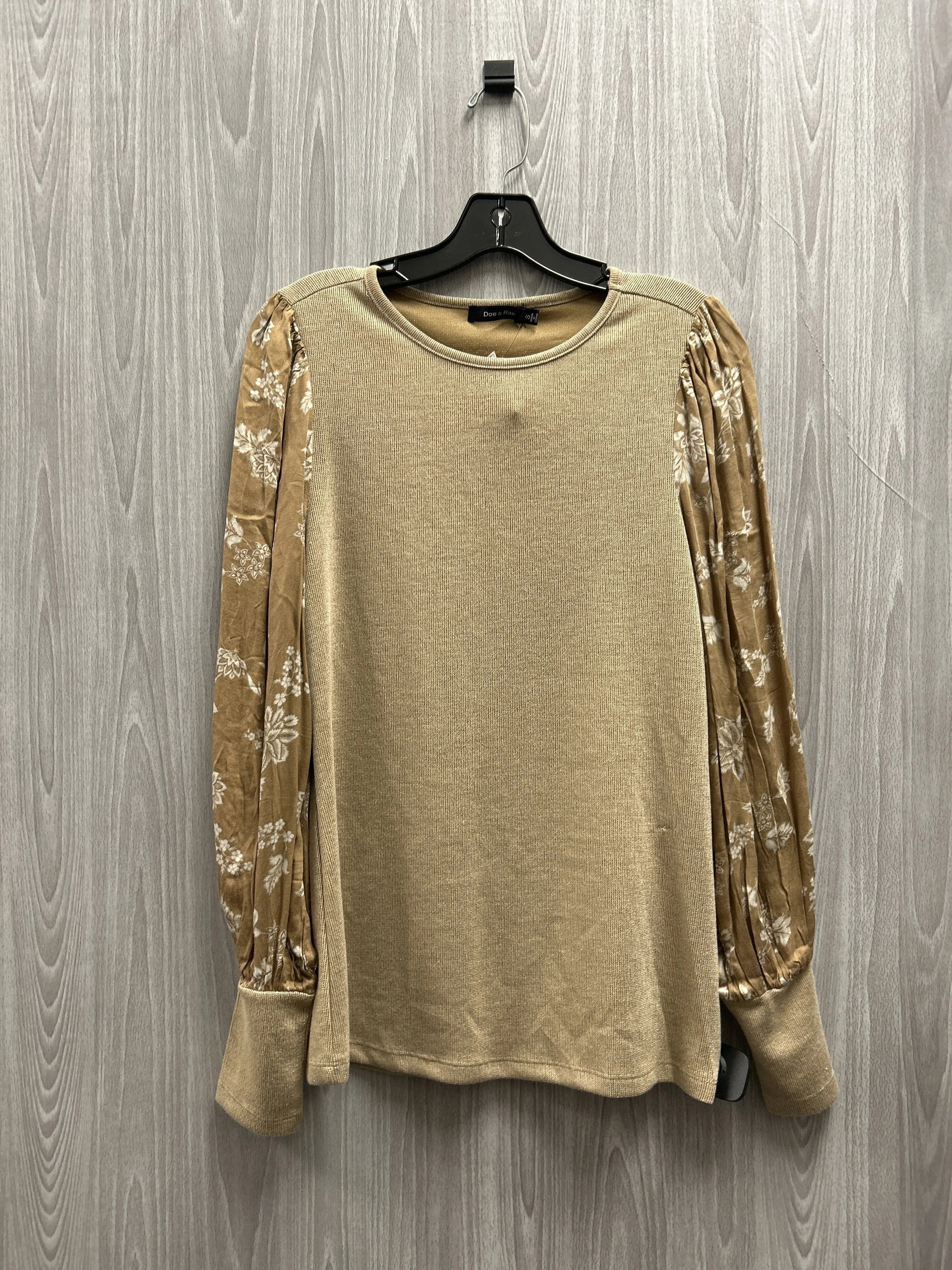 Top Long Sleeve By Doe & Rae  Size: S