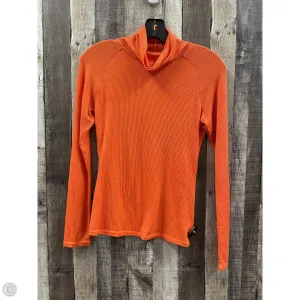 Top Long Sleeve By Free People In Orange, Size: S