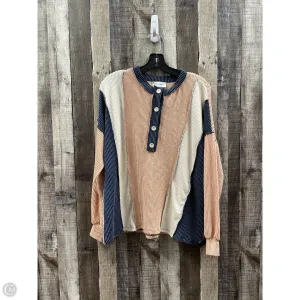 Top Long Sleeve By Lovely Melody In Multi-colored, Size: M