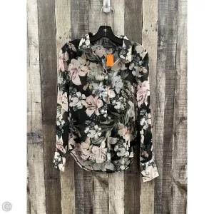 Top Long Sleeve By Olivaceous In Floral Print, Size: S