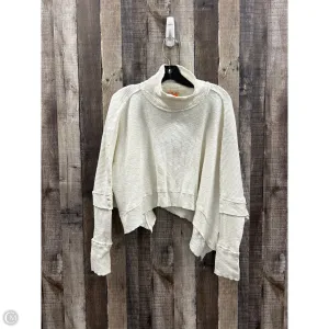 Top Long Sleeve By We The Free In Cream, Size: S