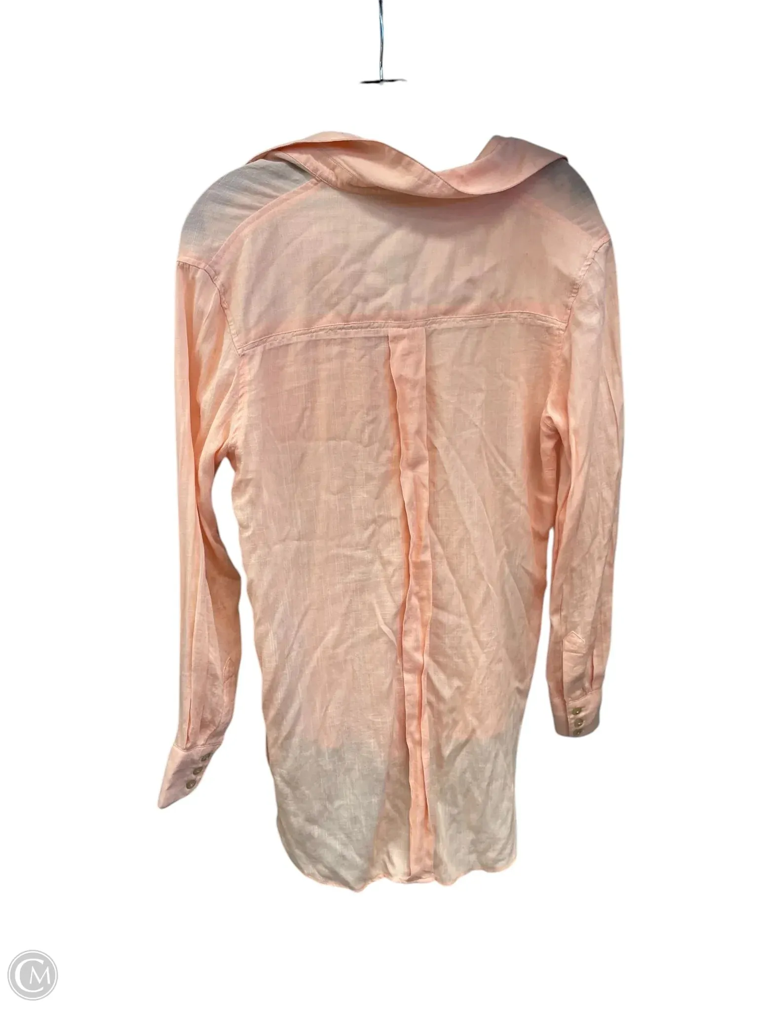 Top Long Sleeve By We The Free In Orange, Size: Xs