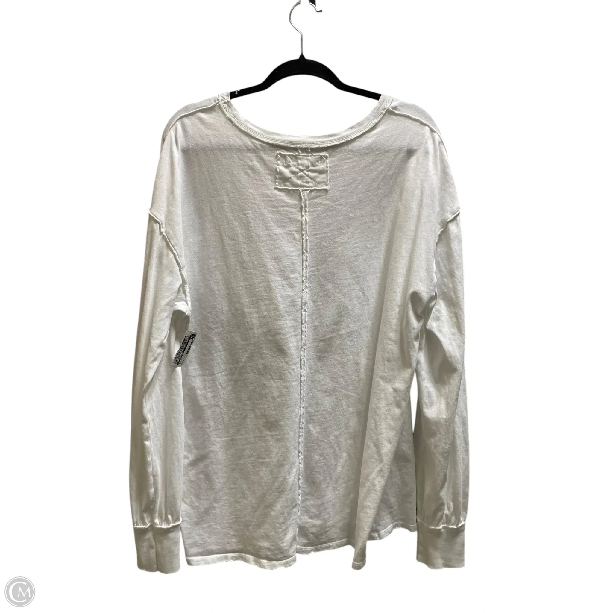Top Long Sleeve By We The Free In White, Size: M