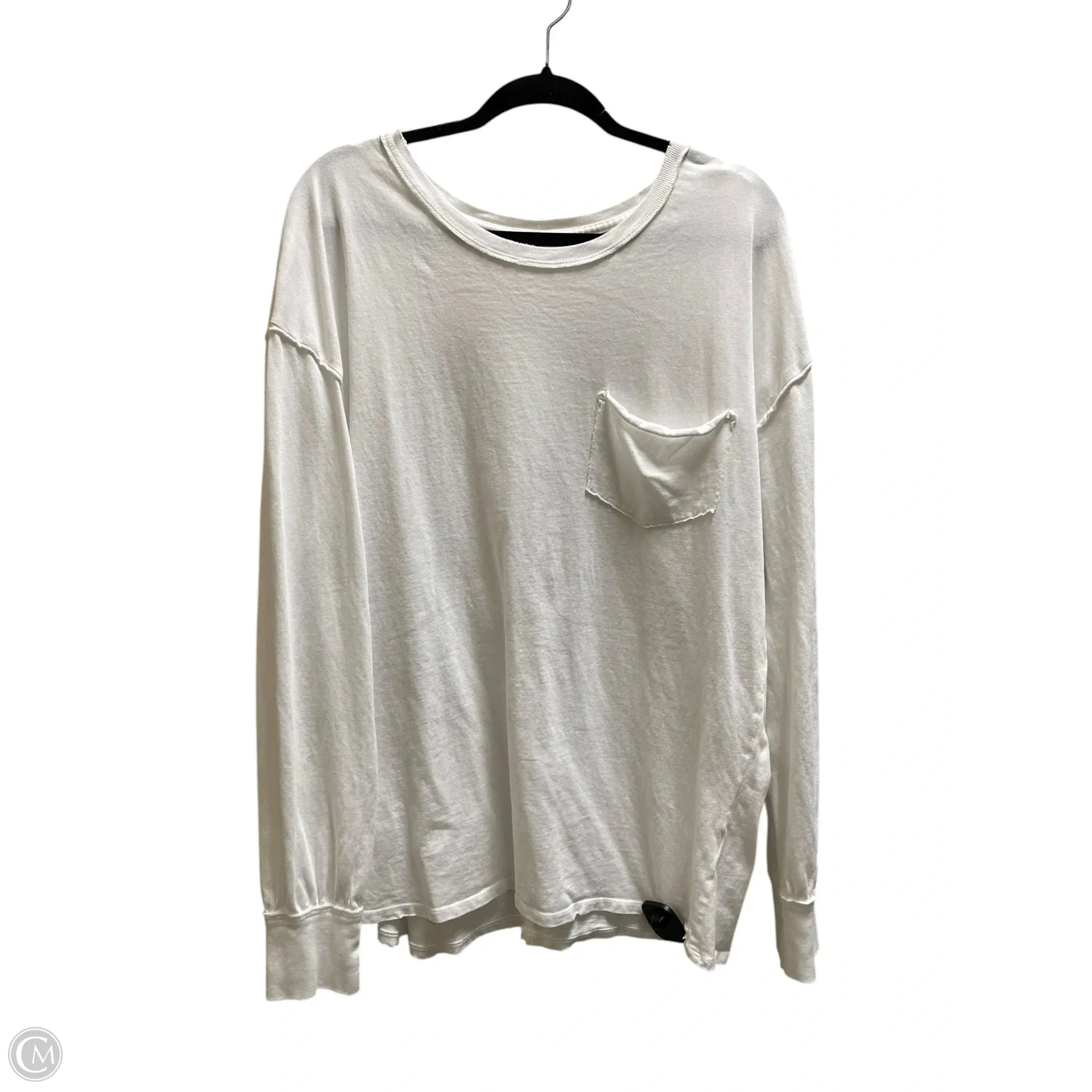 Top Long Sleeve By We The Free In White, Size: M