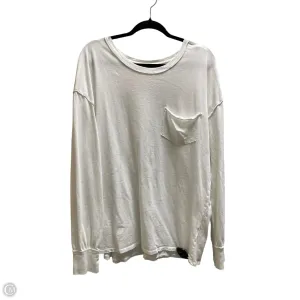Top Long Sleeve By We The Free In White, Size: M