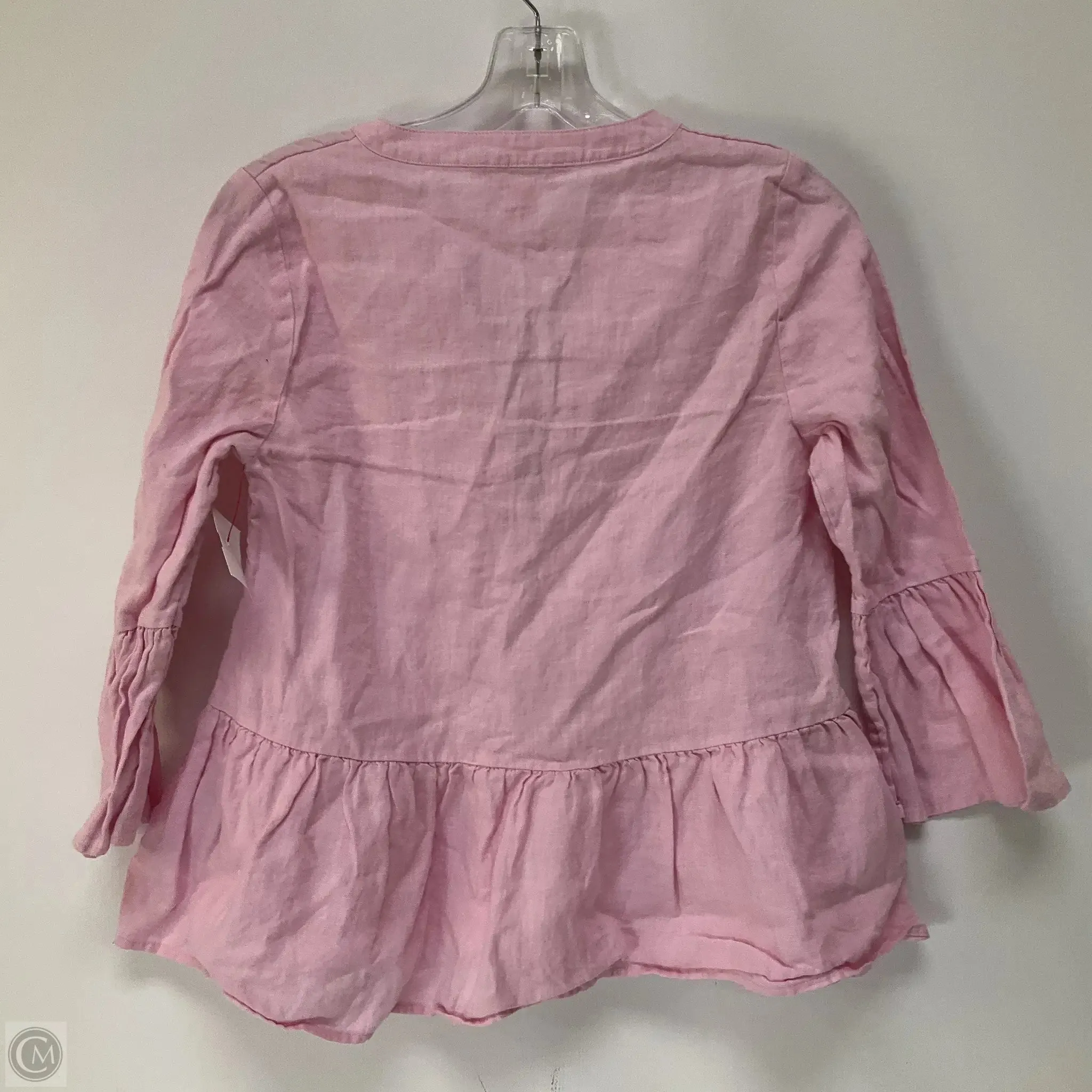 Top Long Sleeve Designer By Lilly Pulitzer In Pink, Size: Xs