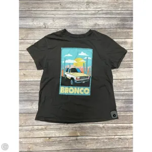 Top Short Sleeve Basic By Cme In Grey, Size: L