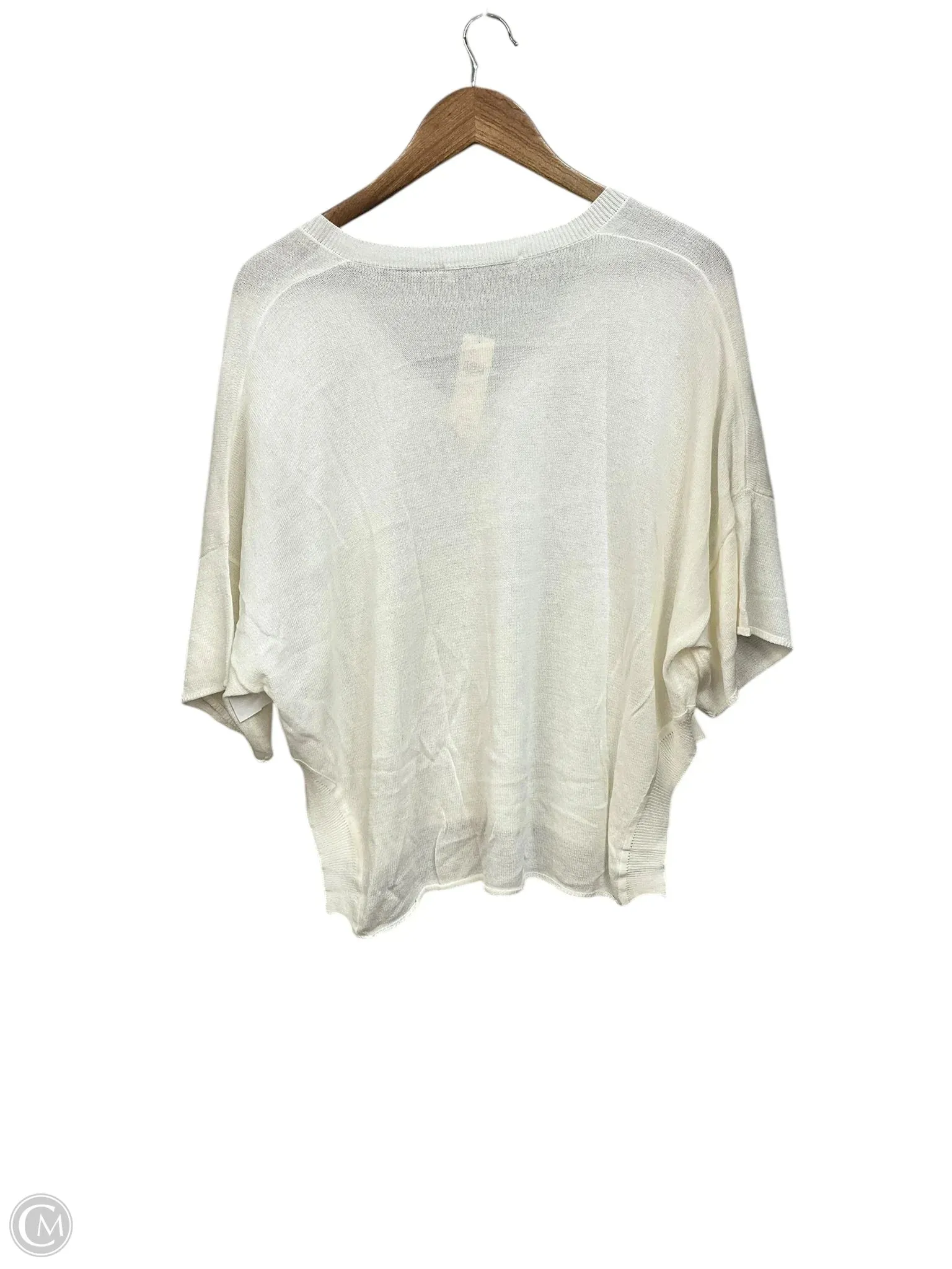 Top Short Sleeve By Eri   Ali In Cream, Size: Xs