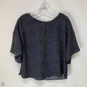Top Short Sleeve By Peyton Jensen In Animal Print, Size: Xs