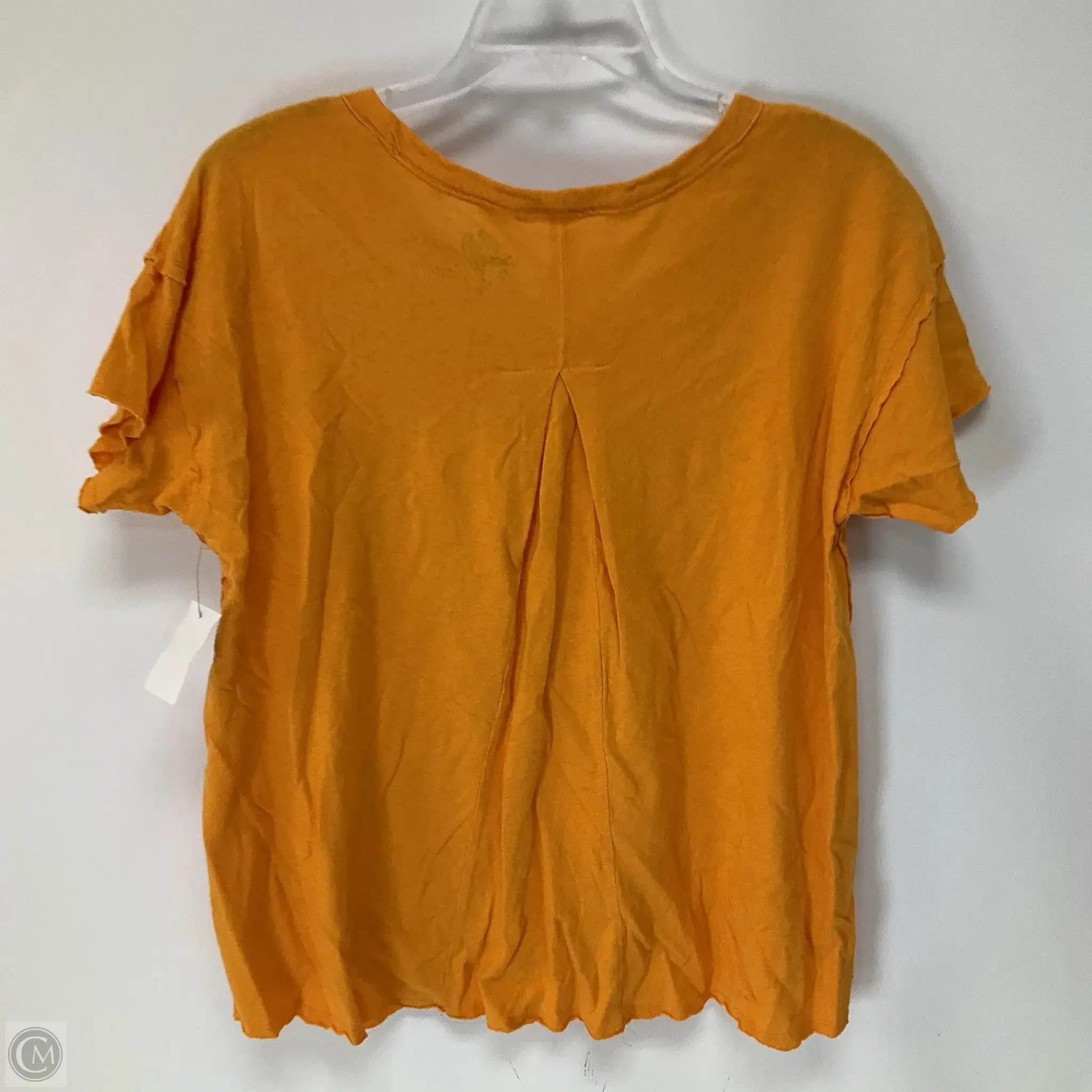 Top Short Sleeve By Pilcro In Orange, Size: S