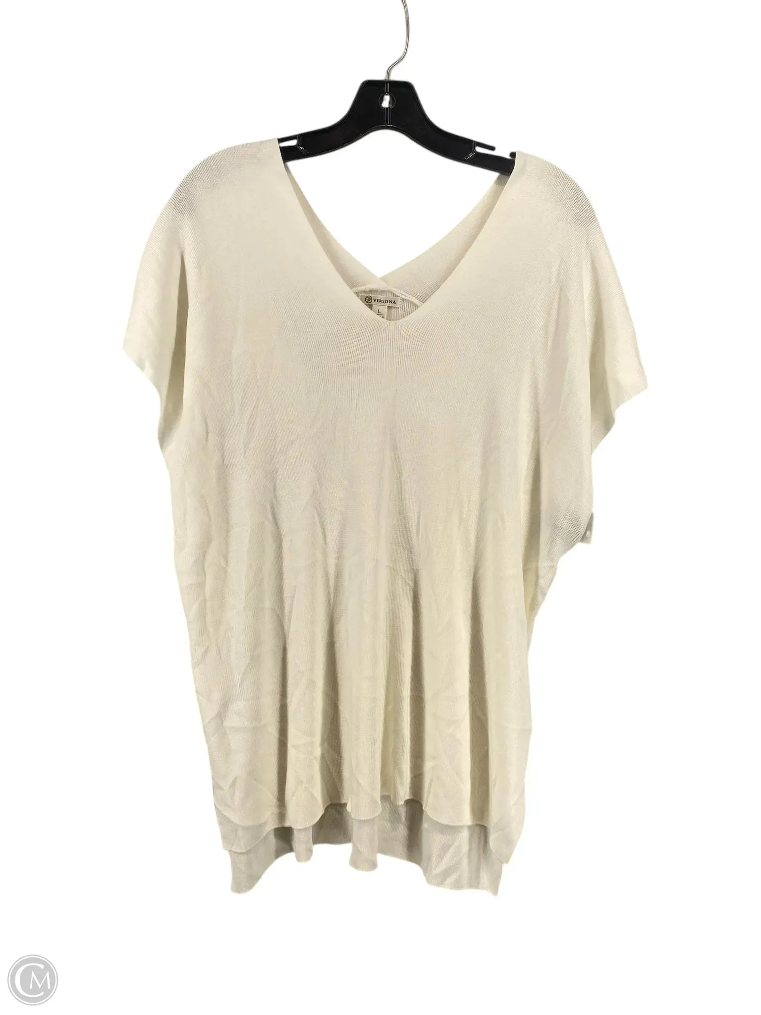Top Short Sleeve By Versona  Size: L