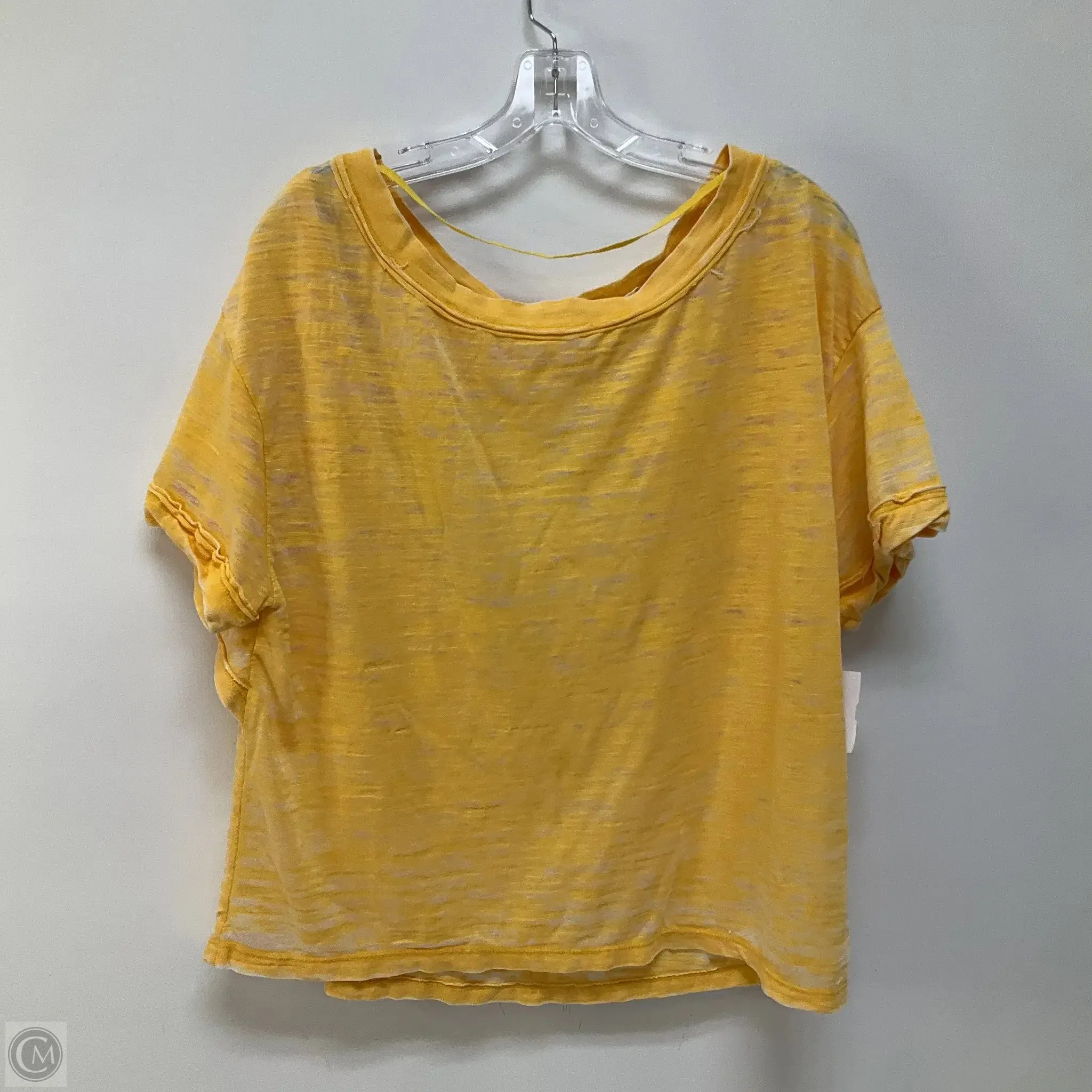 Top Short Sleeve By We The Free In Orange, Size: S