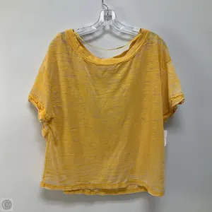 Top Short Sleeve By We The Free In Orange, Size: S