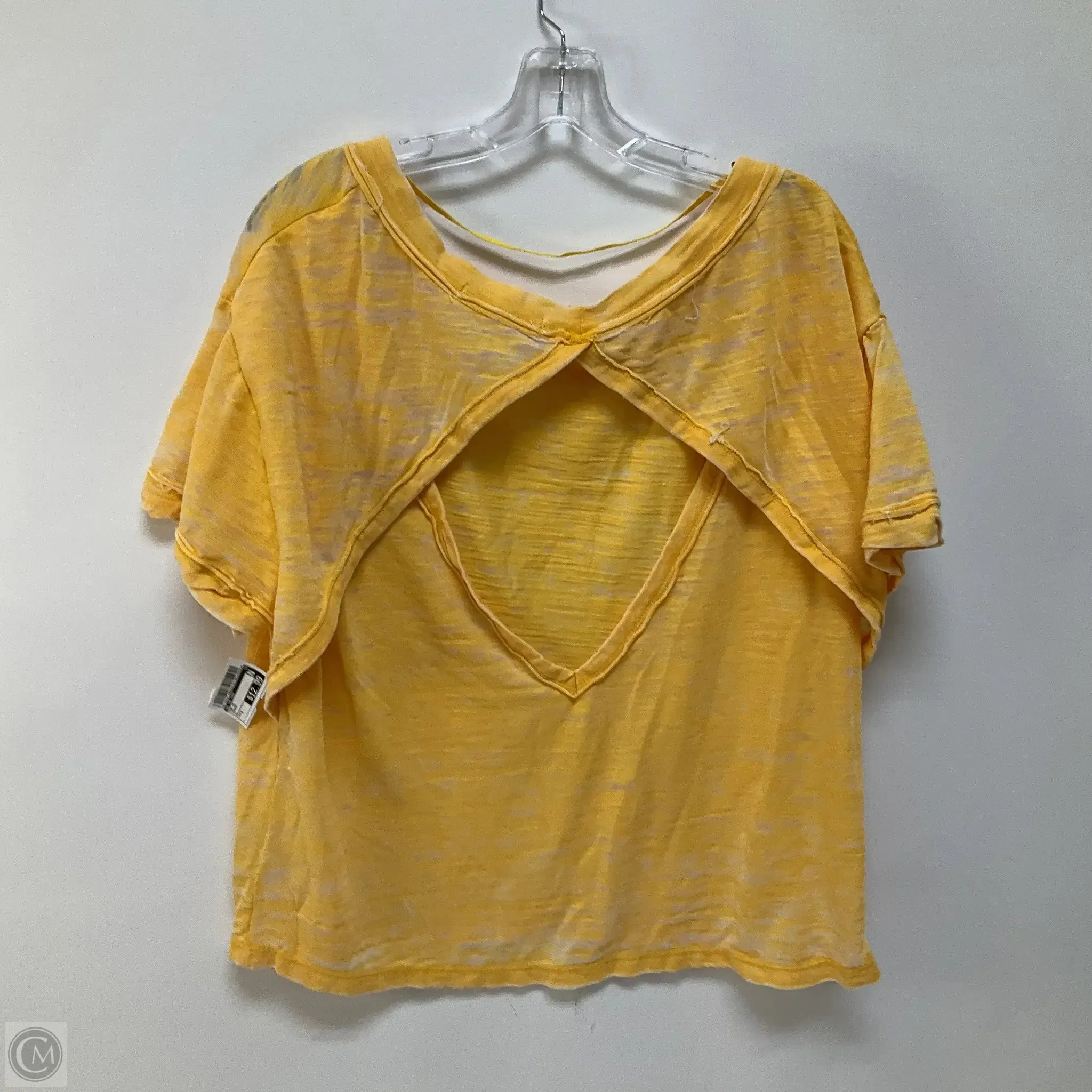 Top Short Sleeve By We The Free In Orange, Size: S