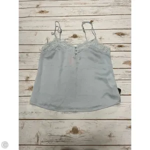 Top Sleeveless By Abercrombie And Fitch In Silver, Size: S